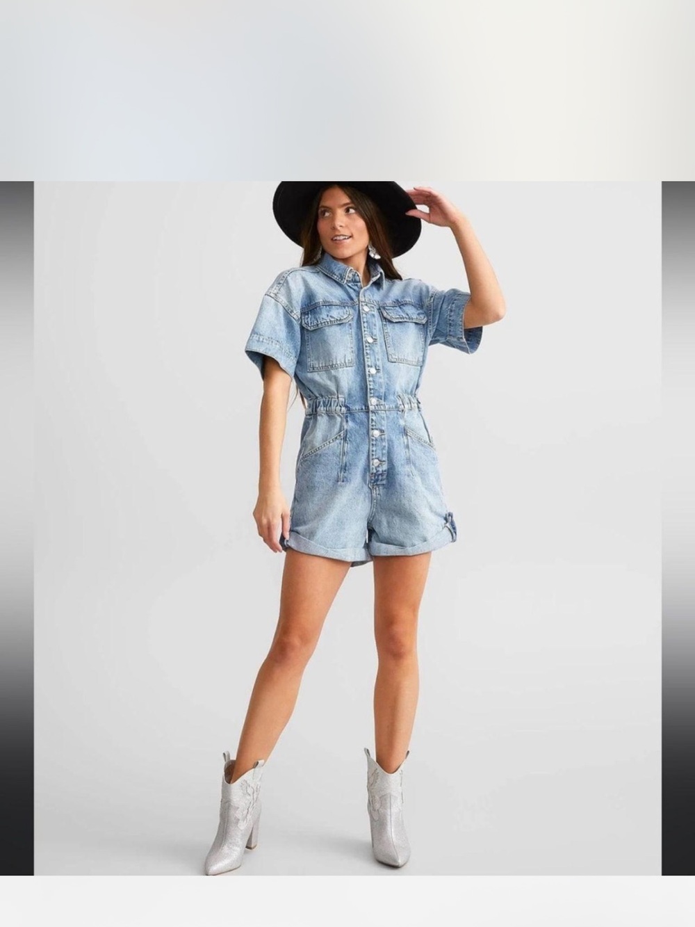 NWT We The Free Marci cuffed shortall size large